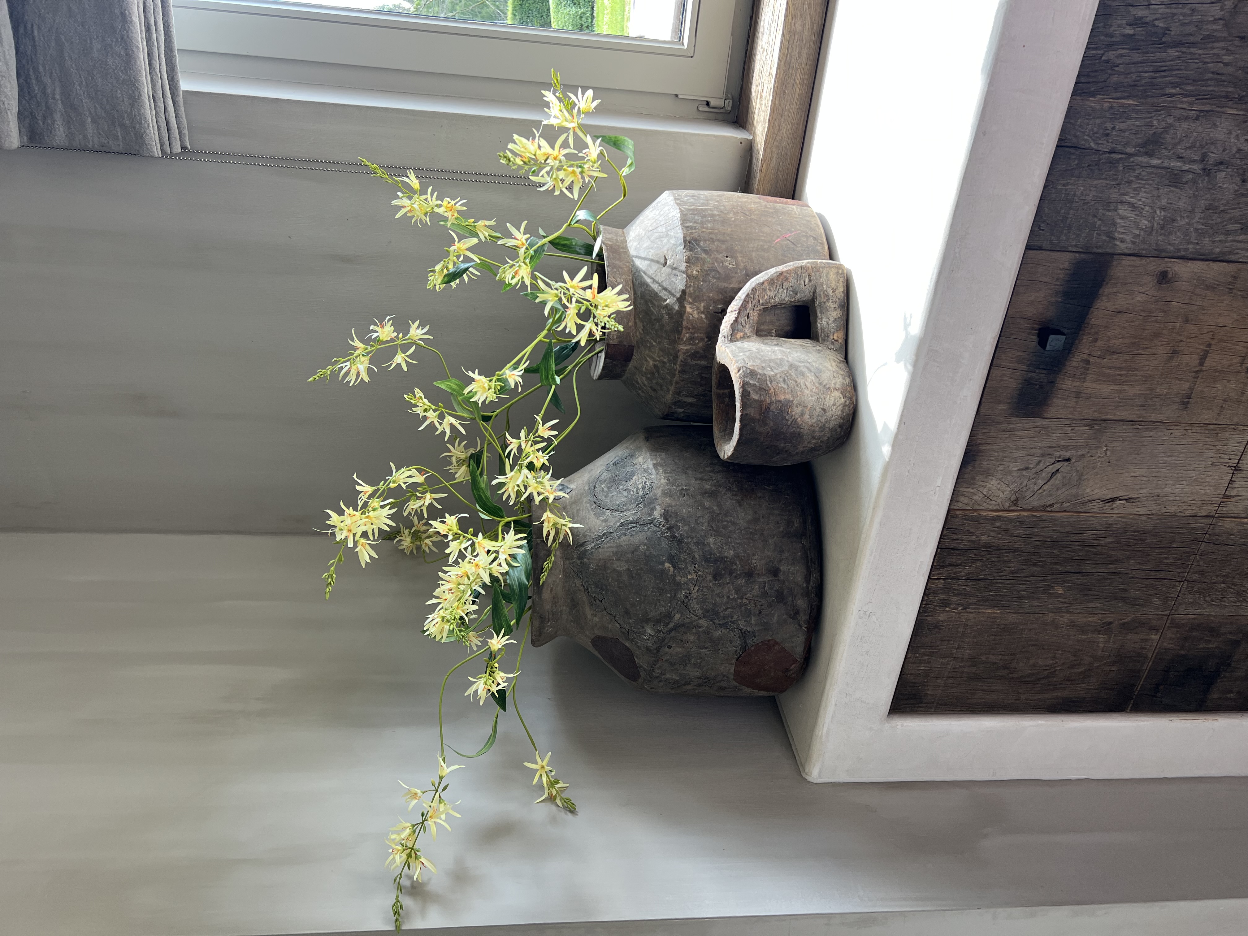 Witgele bloemetjes