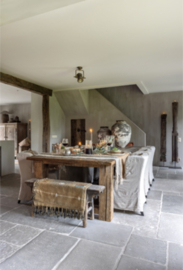 Stoel Sophie promo - 2e hands - 50% - 6 stuks stonewashed linnen - beschadigd