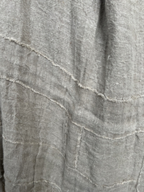 Plaid PATCHWORK linnen naturel