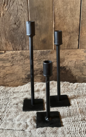 Tafelkandelaar Beau 30 cm zwart