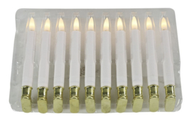 Kerstboomkaars led 10stuks
