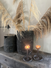 Oude Kasteelkandelaar – Authentiek & Roest Patina