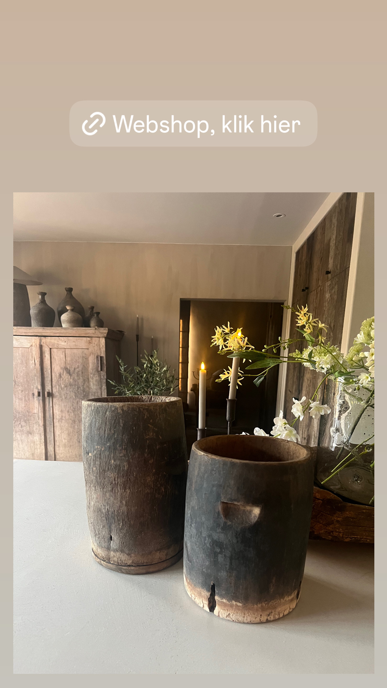 Witgele bloemetjes