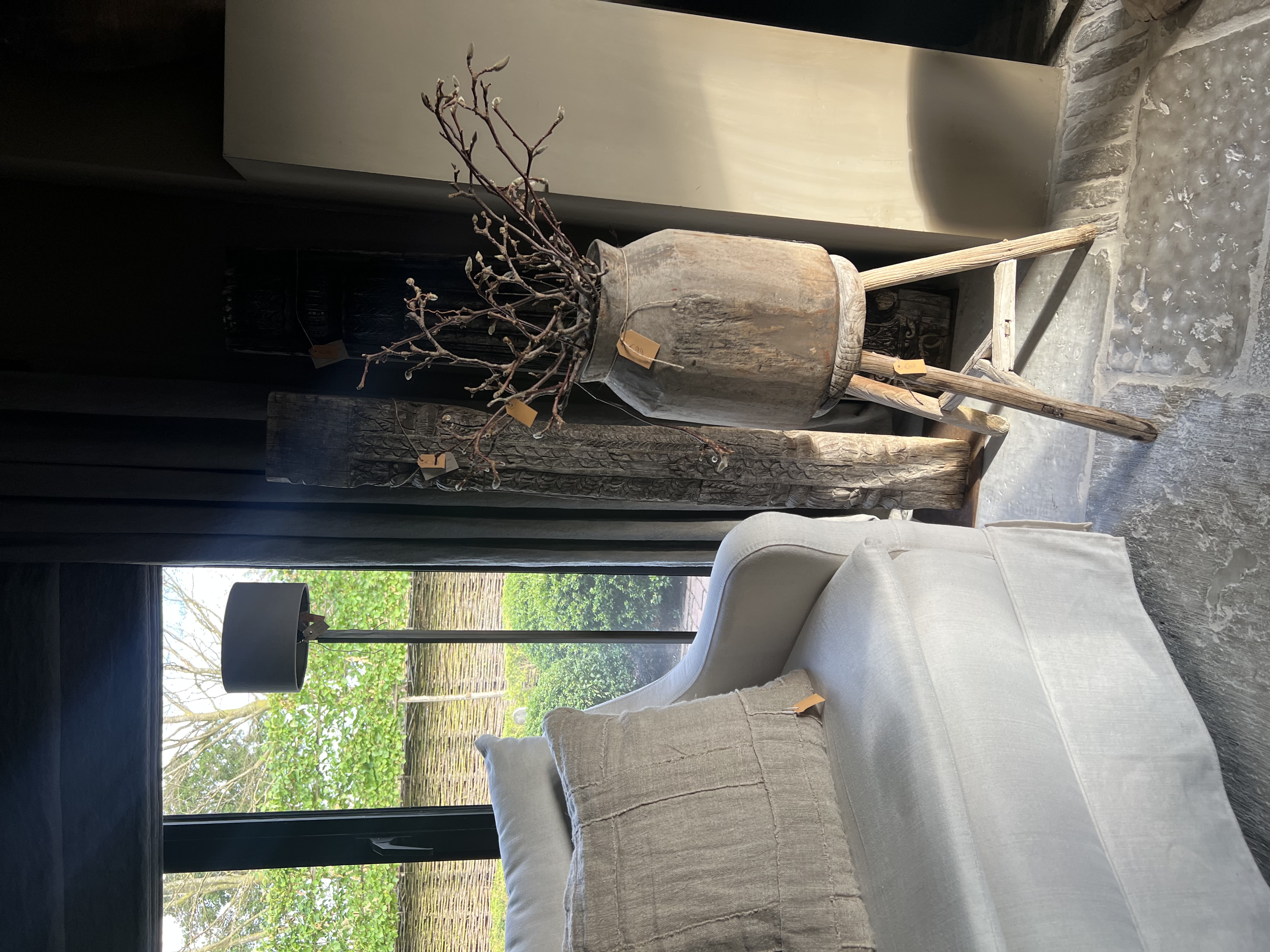 Staande ornament  op voet