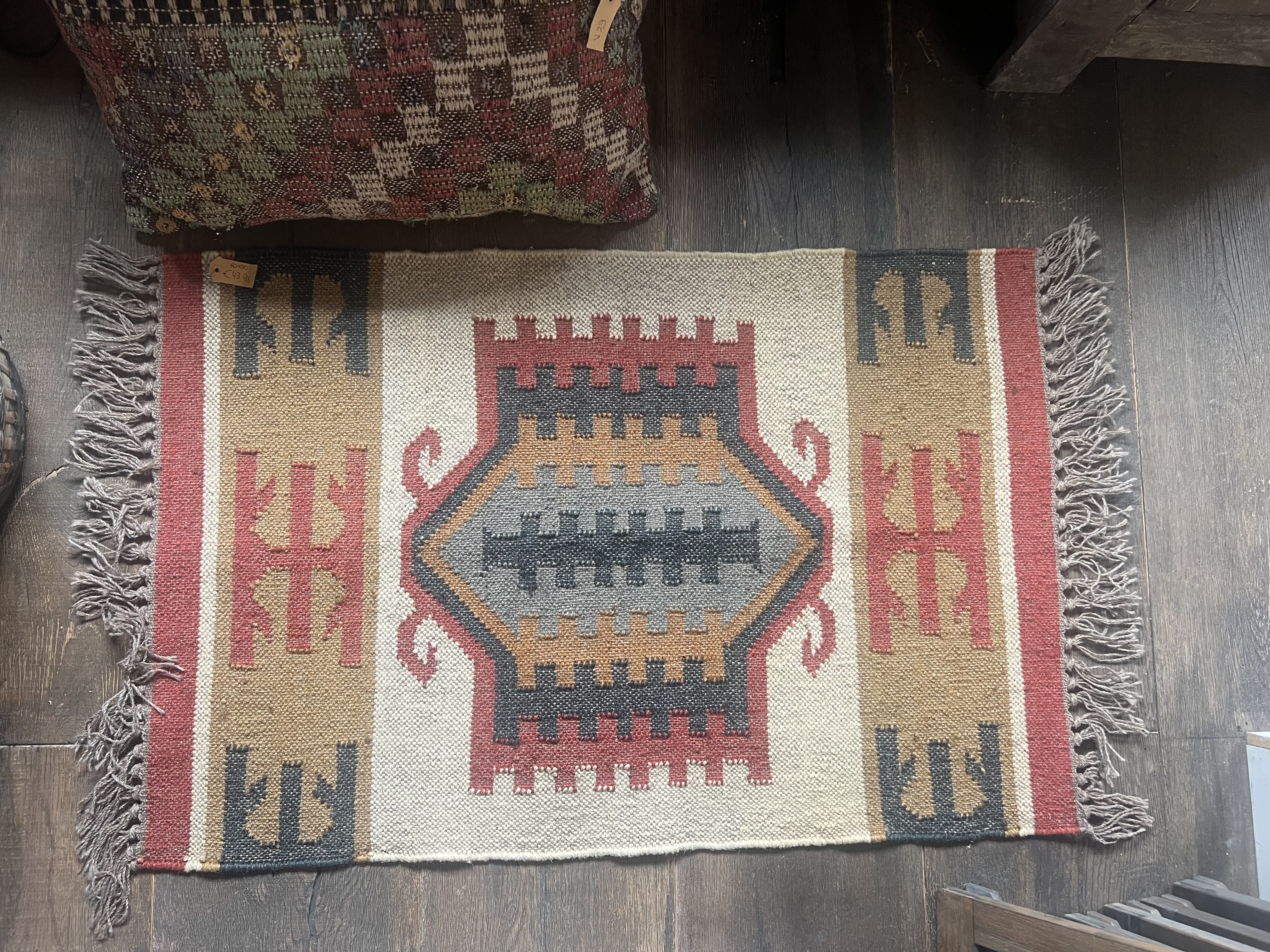 Mini kelim tapijt 60x 90 cm