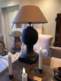 Balusterlamp bol soft black Frezoli