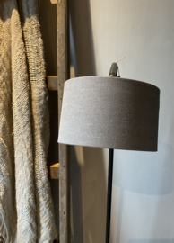 Cilinder lampenkap 20  x 12 - taupe - Luksa