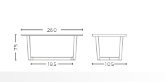 Oval table Dan large