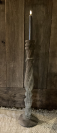 Houten kandelaar groot