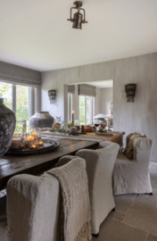 Stoel Sophie promo - 2e hands - 50% - 6 stuks stonewashed linnen - beschadigd