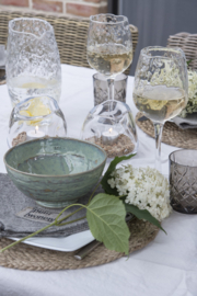 Wijnglas bubbles 16 cm op voet