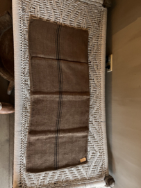 (5) Lever met streep vintage graanzakkussen uit 100%