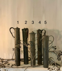 Antieke tinnen kan - pot 2