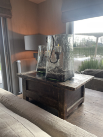 Uniek decoratief antiek Chinees laag kastje