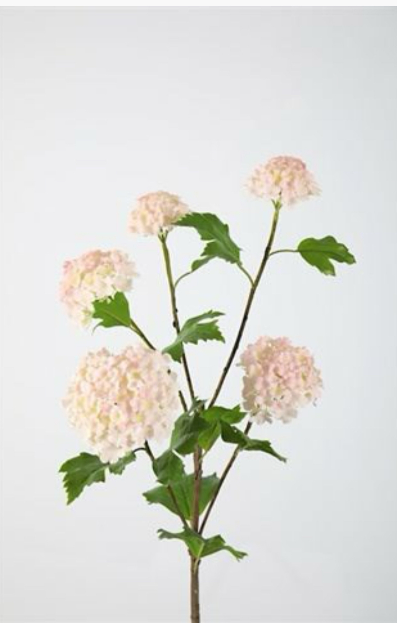 Sneeuwbal lichtroze  89 cm