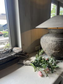 Groen boeket met tulpen