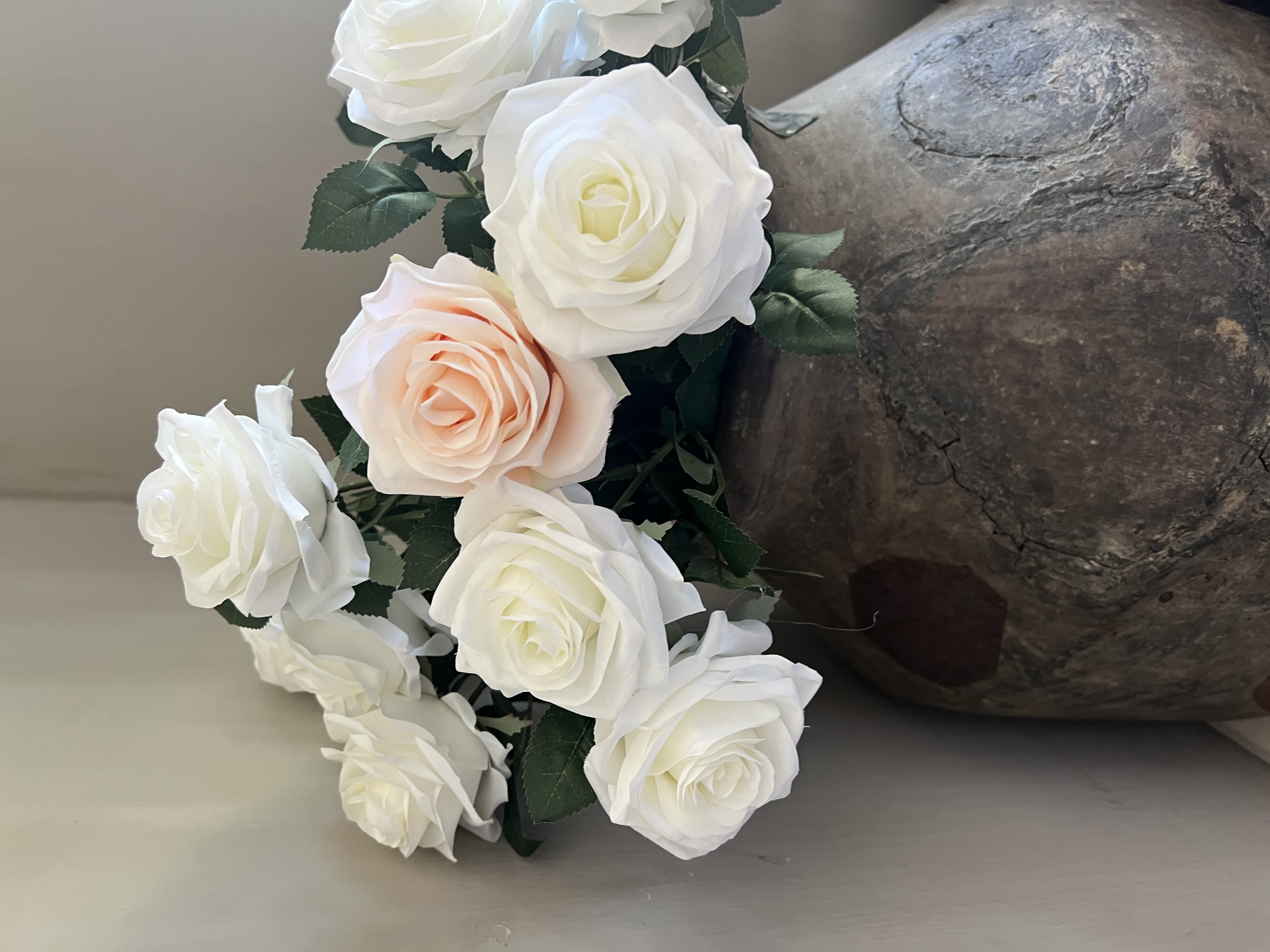 Witte roos deluxe