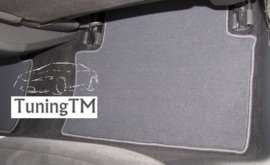 Citroen C5 II 2008-2017- Bijpassende set CLASSIC Velours automatten