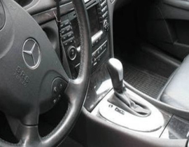 Mercedes E-kl automat W210 E211 - Echt leder pookhoes