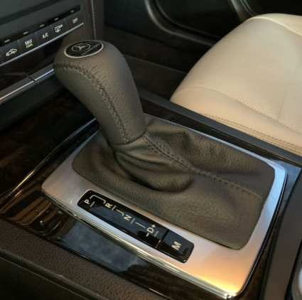 Mercedes GLK 	X204 automaat  2008-2015 - Echt leder pookhoes
