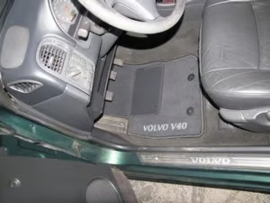 Classic Weluur Automatten Set – Volvo V40 (2004-2012) met Logo