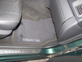 CLASSIC Velours automatten met logo Volvo V40 I 1995 -1999