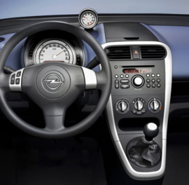 Opel Agila B 2008-2014- Echt leder pookhoes, schakelpookhoes