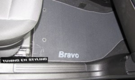 CLASSIC Velours automatten met logo Fiat Bravo II (2006-2014)