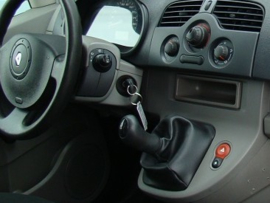 Renault Kangoo 2007-2021 - Echt leder pookhoes