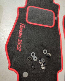 Nissan 350Z 2003-2009 - Bijpassende set CLASSIC Velours automatten