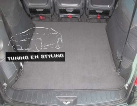 CLASSIC Velours Kofferbakmat  passend Seat Alhambra I 1996-2010