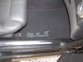 CLASSIC Velours automatten met logo Alfa Romeo GT