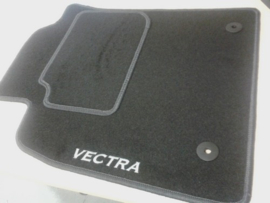 Opel Vectra C sedan 2004-2008 - CLASSIC velours automatten met LOGO