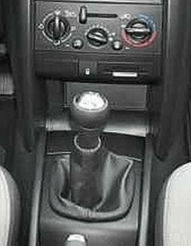 Peugeot 207 2006-2012 - Echt leder pookhoes
