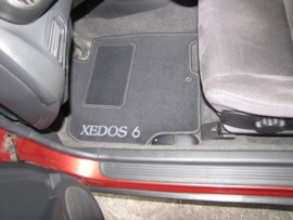 CLASSIC Velours automatten met logo Mazda Xedos 6 1992-2002