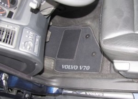 CLASSIC Velours automatten met logo Volvo V70 II 2000-2007