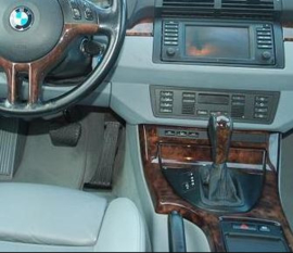 Bmw E53 X5  automaat - Echt leder pookhoes