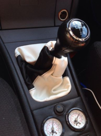 Opel Agila A 2000-2007- Echt leder pookhoes, schakelpookhoes