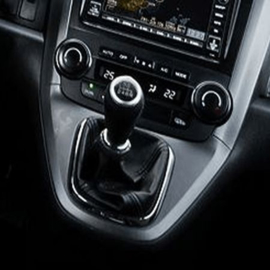 Honda CR-V 3 2006-2011 - Echt leder pookhoes