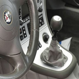 Alfa Romeo 166 1998-2003 - Echt leder pookhoes
