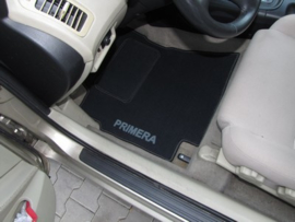CLASSIC Velours automatten met logo Nissan Primera P12 2001-2007