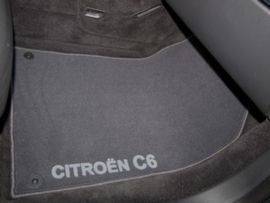 CLASSIC Velours automatten met logo Citroen C6