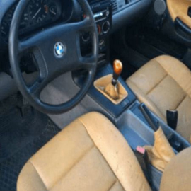 Bmw E36 - Echt leder handremhoes