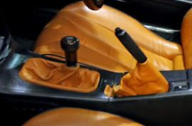 Honda CRX del sol 1992-1997 - Echt leder handremhoes
