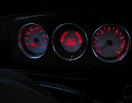 Mini Cooper - Verchroomde aluminium Tellerringen