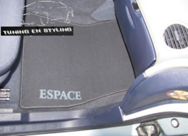 CLASSIC Velours automatten met logo Renault Espace  4 2002-2014