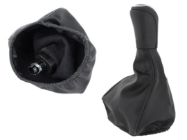 Mercedes Vito I V-klasse W638 1995-2003- leder pookhoes met pookknop 6 versn.