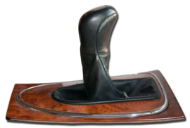 MERCEDES W211 automaat - Echt Leder pookhoes met pookknophoes