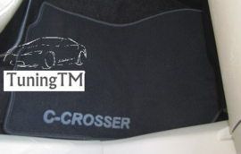 CLASSIC Velours automatten met logo Citroen C-Crosser