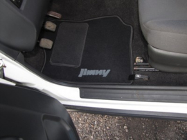 CLASSIC Velours automatten met logo Suzuki Jimny III 1998-2012